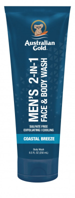 Australian Gold Men\'s 2in1 Face & Body Wash 250 ml Australian Gold Men\'s 2in1 Face & Body Wash 250 ml