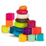 B Toys One Two Knijp- & Springsteenset - (701971)