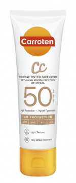 Carroten Gezicht CC crème SPF 50 50 ml