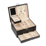 Gillian Jones Grote klassieke juwelendoos - Zwart - Groot