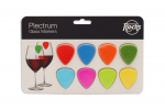 Winkee Drankmarkeerders - Plectrum Glasmarkeerders - Set van 8 Winkee Drankmarkeerders - Plectrum Glasmarkeerders - Set van 8