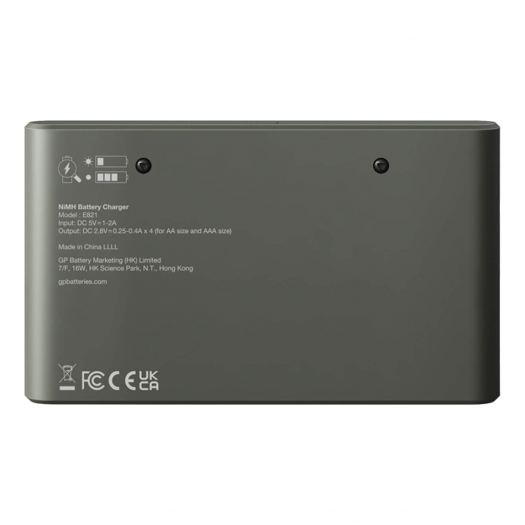 GP Batteriladdare Econ Charger E821 8-Slot 4xAA 2100mAh + 4xAAA 850mAh GP Batteriladdare Econ Charger E821 8-Slot 4xAA 2100mAh + 4xAAA 850mAh
