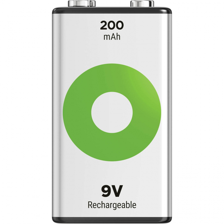 GP Batteri Recyko NiMH 9V 200mAh 1-Pack