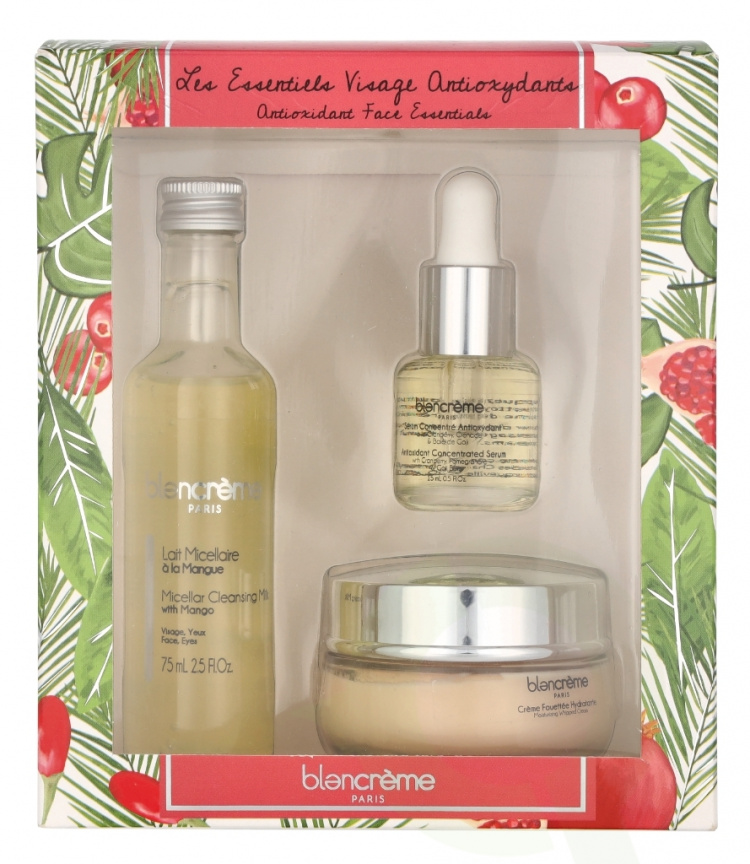 Blancreme Antioxidant Facial Trio Set 3 piece Cream/Milk/Serum
