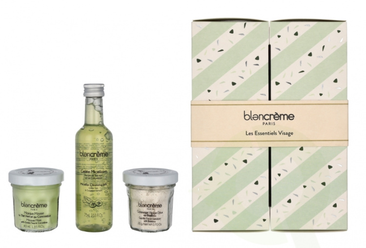Blancreme Body Essentials Trio Set 140 ml Skin Gel 80ml/Scrub 20gr/Mask 40ml