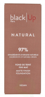 Black Up Mat Finish Foundation 30 ml #02