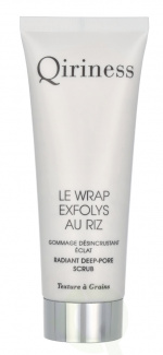 Qiriness Le Wrap Exfolys Au Riz Radiant Deep-Pore Scrub 75 ml