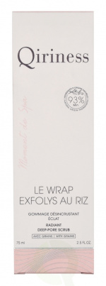 Qiriness Le Wrap Exfolys Au Riz Radiant Deep-Pore Scrub 75 ml