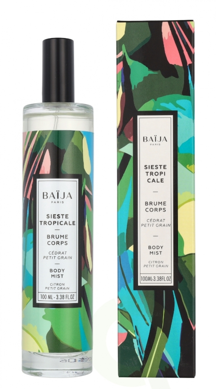 Baija Paris Baija Sieste Tropicale Body Mist 100 ml Citron Petit Grain