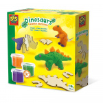 SES Creative Deeg - Dinosaurussen houten skeletten - (S00418)