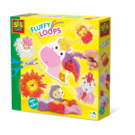 SES Creative Fluffy Loops - Zachte garen dieren - (S14010)