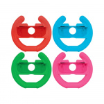 Oniverse Set van 4 Racing wiel controller houders - Blauw/Rood/Groen/Roze Oniverse Set van 4 Racing wiel controller houders - Blauw/Rood/Groen/Roze