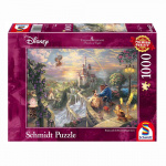 Schmidt Spiele - Thomas Kinkade: Disney - Schoonheid en het Beest, 1000 stukjes (SCH59475)