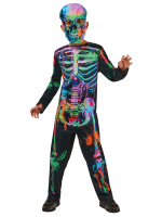 Rubies Halloween Costume - Bonesky Graffiti Skeleton (110-116 cm)