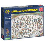 Jan van Haasteren Rijden op de schaatskom (1000 stukjes)
