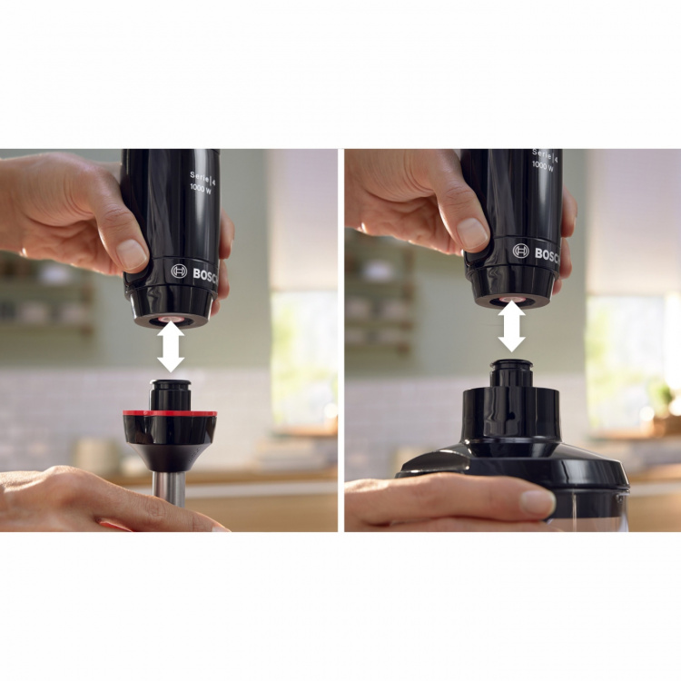 Bosch Stavmixer paket MSM4B621 inkl hacker och ballongvisp 1000W Bosch Stavmixer paket MSM4B621 inkl hacker och ballongvisp 1000W