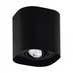 Eglo Caminales-Z plafondlamp zwart 12.5x12.5 - RGB + TW - Zigbee, Bluetooth
