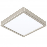 Eglo Fueva-Z plafondlamp geborsteld staal 21x21 - TW - Zigbee, Bluetooth Eglo Fueva-Z plafondlamp geborsteld staal 21x21 - TW - Zigbee, Bluetooth