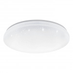 Eglo Totari-Z plafondlamp wit met kristaleffect Ø53 - TW - Zigbee, Bluetooth