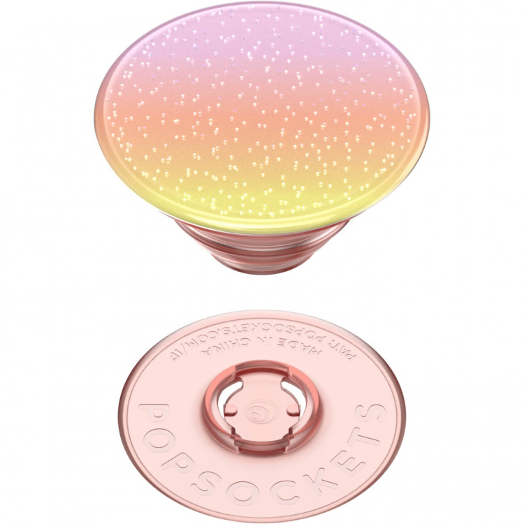 PopSockets Mobilhållare PopGrip Original Glitter Aura Sunrise