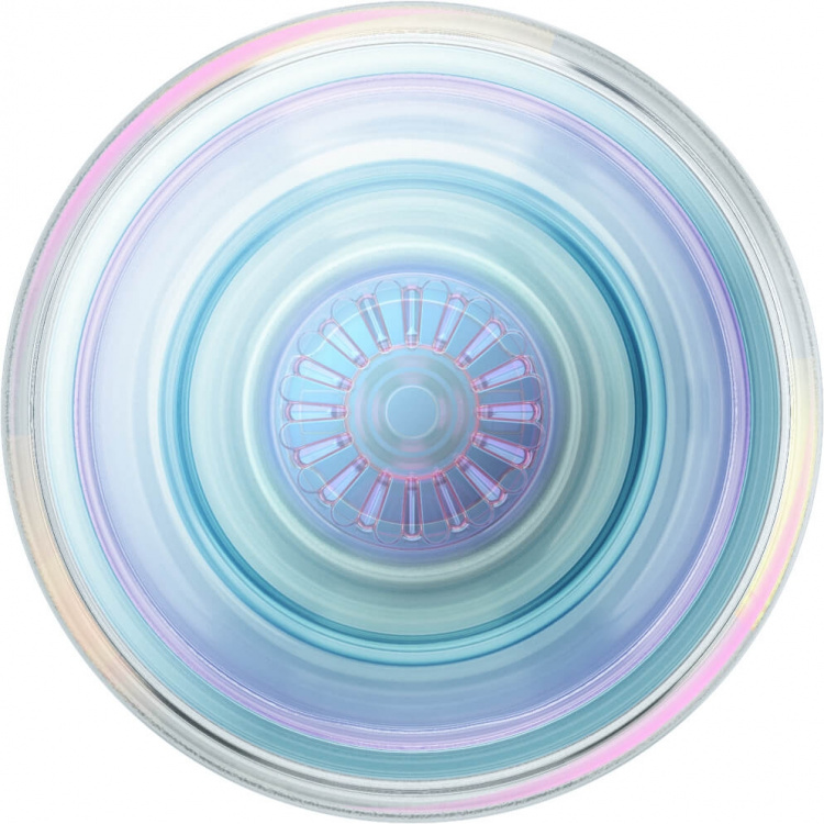 PopSockets Mobilhållare PopGrip Original Clear Iridescent