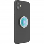 PopSockets Mobilhållare PopGrip Original Clear Iridescent