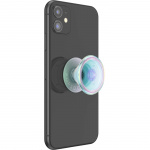 PopSockets Mobilhållare PopGrip Original Clear Iridescent