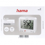 Hama Väckarklocka RC550 Radio Vit Hama Väckarklocka RC550 Radio Vit