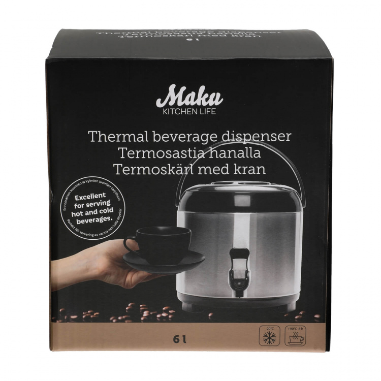 Maku Dispenser Termisk Dryckesdispenser 6L