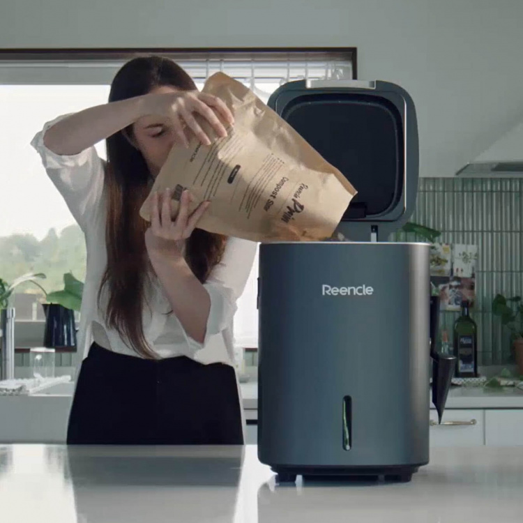 Reencle Kompost Prime Home Kolfibergrå