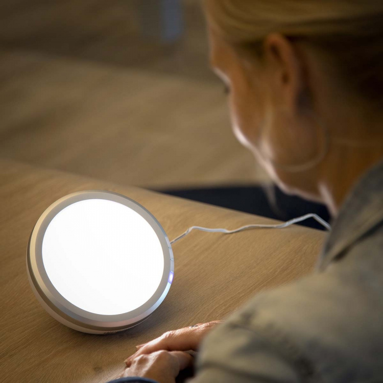 Fysic Energielamp / lichttherapielamp Wit/Zilver