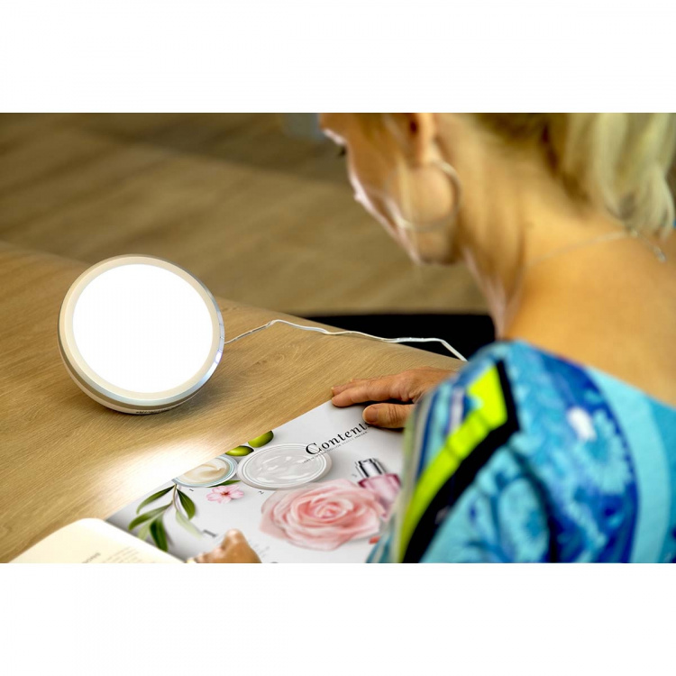 Fysic Energielamp / lichttherapielamp Wit/Zilver