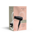 MELISSA Haardroger met inklapbare handgreep 1600W Zwart