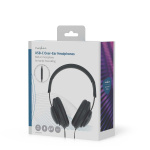 Nedis Bedrade Over-ear Koptelefoon | USB-C™ | Kabellengte: 1.20 m | Volumebediening | Zwart