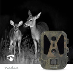 Nedis Wildcamera | 4K@10fps | 50 MPixel | 8 MPixel CMOS | IP65 | Zwart No-Glow IR | Nachtzicht | Kijkhoek: 100 ° | Bewegingssensor | Detectiehoek: 120 ° | Detectiebereik: 25 m | Scherm grootte: 2.4  Nedis Wildcamera | 4K@10fps | 50 MPixel | 8 MPixel CMOS | IP65 | Zwart No-Glow IR | Nachtzicht | Kijkhoek: 100 ° | Bewegingssensor | Detectiehoek: 120 ° | Detectiebereik: 25 m | Scherm grootte: 2.4