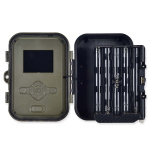 Nedis Wildcamera | 4K@10fps | 50 MPixel | 8 MPixel CMOS | IP65 | Zwart No-Glow IR | Nachtzicht | Kijkhoek: 100 ° | Bewegingssensor | Detectiehoek: 120 ° | Detectiebereik: 25 m | Scherm grootte: 2.4  Nedis Wildcamera | 4K@10fps | 50 MPixel | 8 MPixel CMOS | IP65 | Zwart No-Glow IR | Nachtzicht | Kijkhoek: 100 ° | Bewegingssensor | Detectiehoek: 120 ° | Detectiebereik: 25 m | Scherm grootte: 2.4