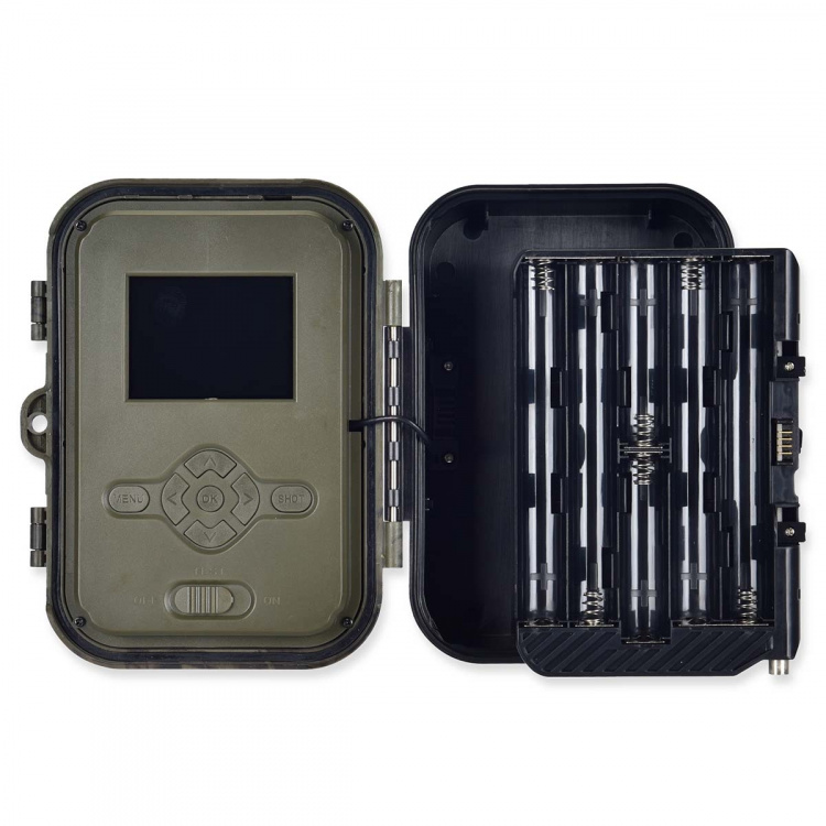 Nedis Wildcamera | 4K@10fps | 50 MPixel | 8 MPixel CMOS | IP65 | Zwart No-Glow IR | Nachtzicht | Kijkhoek: 100 ° | Bewegingssensor | Detectiehoek: 120 ° | Detectiebereik: 25 m | Scherm grootte: 2.4  Nedis Wildcamera | 4K@10fps | 50 MPixel | 8 MPixel CMOS | IP65 | Zwart No-Glow IR | Nachtzicht | Kijkhoek: 100 ° | Bewegingssensor | Detectiehoek: 120 ° | Detectiebereik: 25 m | Scherm grootte: 2.4