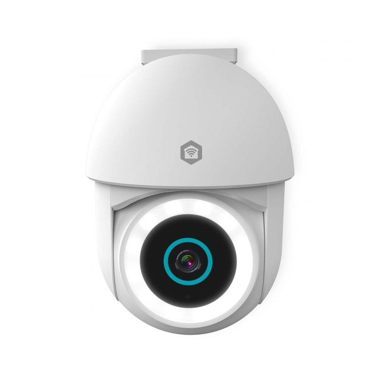 Nedis SmartLife Camera voor Buiten | Spotlight | 3MP Full HD 1296p | Pan tilt | IP65 | Cloud Opslag (optioneel) / microSD (niet inbegrepen) / Onvif | 5 V DC | Met bewegingssensor | Nachtzicht | Wit Nedis SmartLife Camera voor Buiten | Spotlight | 3MP Full HD 1296p | Pan tilt | IP65 | Cloud Opslag (optioneel) / microSD (niet inbegrepen) / Onvif | 5 V DC | Met bewegingssensor | Nachtzicht | Wit