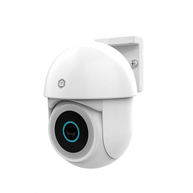 Nedis SmartLife Camera voor Buiten | Spotlight | 3MP Full HD 1296p | Pan tilt | IP65 | Cloud Opslag (optioneel) / microSD (niet inbegrepen) / Onvif | 5 V DC | Met bewegingssensor | Nachtzicht | Wit Nedis SmartLife Camera voor Buiten | Spotlight | 3MP Full HD 1296p | Pan tilt | IP65 | Cloud Opslag (optioneel) / microSD (niet inbegrepen) / Onvif | 5 V DC | Met bewegingssensor | Nachtzicht | Wit