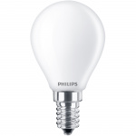 Philips LED E14 Klot P45 2,3W (40W) Frostad 485lm 2700K Energiklass A Philips LED E14 Klot P45 2,3W (40W) Frostad 485lm 2700K Energiklass A