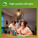 Philips LED E27 Normal A60 4W (60W) Frostad 840lm Dimbar 2700K Energiklass A Philips LED E27 Normal A60 4W (60W) Frostad 840lm Dimbar 2700K Energiklass A