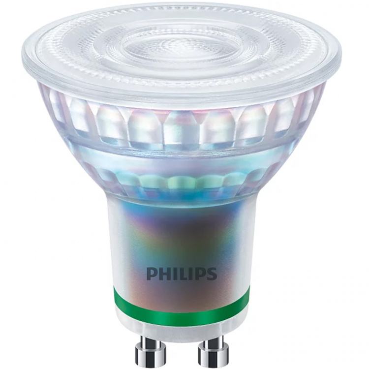 Philips LED GU10 2,1W (50W) 375lm Dimbar 2700K Energiklass A Philips LED GU10 2,1W (50W) 375lm Dimbar 2700K Energiklass A