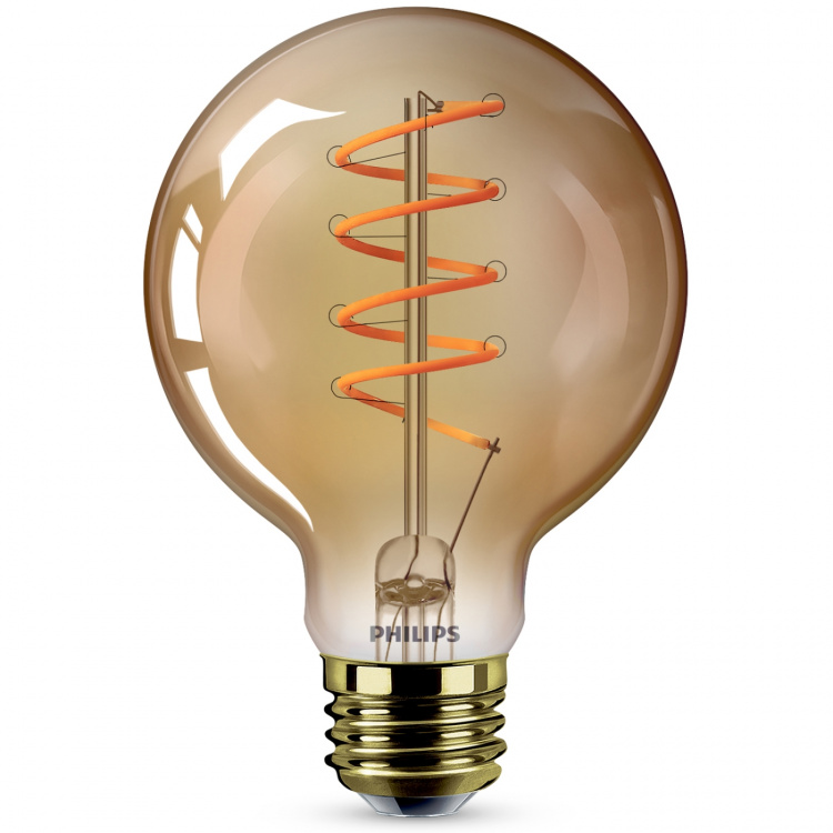 Philips LED SceneSwitch E27 G95 7-3,8-1W (50W) Deco spiral Philips LED SceneSwitch E27 G95 7-3,8-1W (50W) Deco spiral