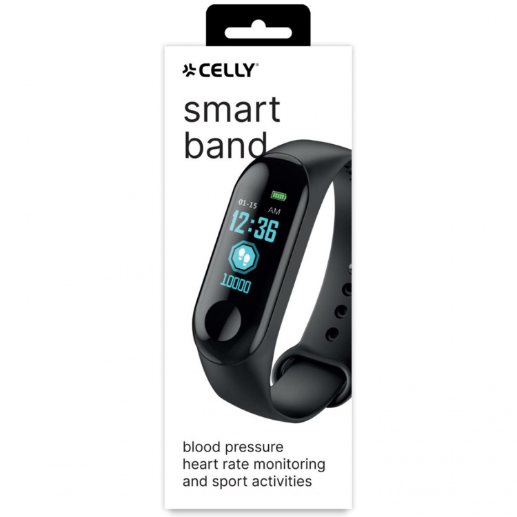 Celly Trainer Smartband Svart
