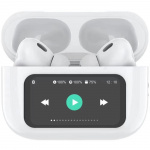 Celly SoundLED True Wireless Bluetooth-headset med LED-display ANC & ENC Vit Celly SoundLED True Wireless Bluetooth-headset med LED-display ANC & ENC Vit