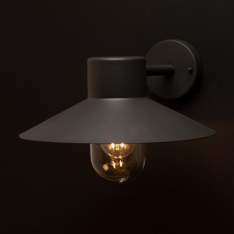 Llitt Victor Väggarmatur E27-sockel IP44 Antracit Llitt Victor Väggarmatur E27-sockel IP44 Antracit