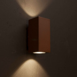 Llitt Mathias II Väggarmatur LED IP65 3000K 6W 520lm Corten Llitt Mathias II Väggarmatur LED IP65 3000K 6W 520lm Corten