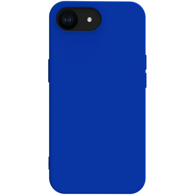 Celly Cromo Soft rubber case iPhone SE 4 Blå