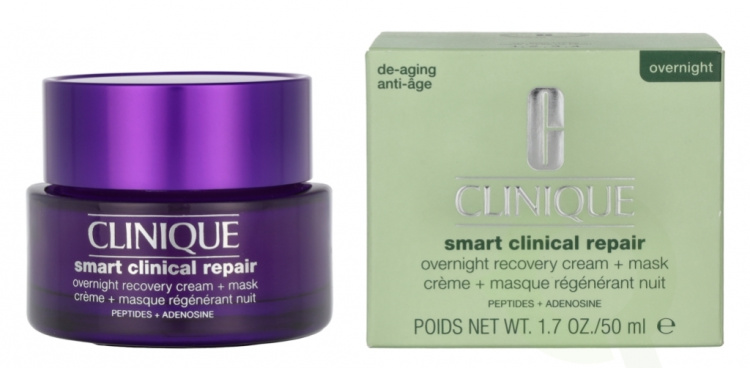 Clinique Smart Clinical Repair Regenerating Night Cream+Mask 50 ml