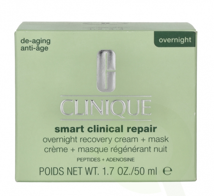 Clinique Smart Clinical Repair Regenerating Night Cream+Mask 50 ml